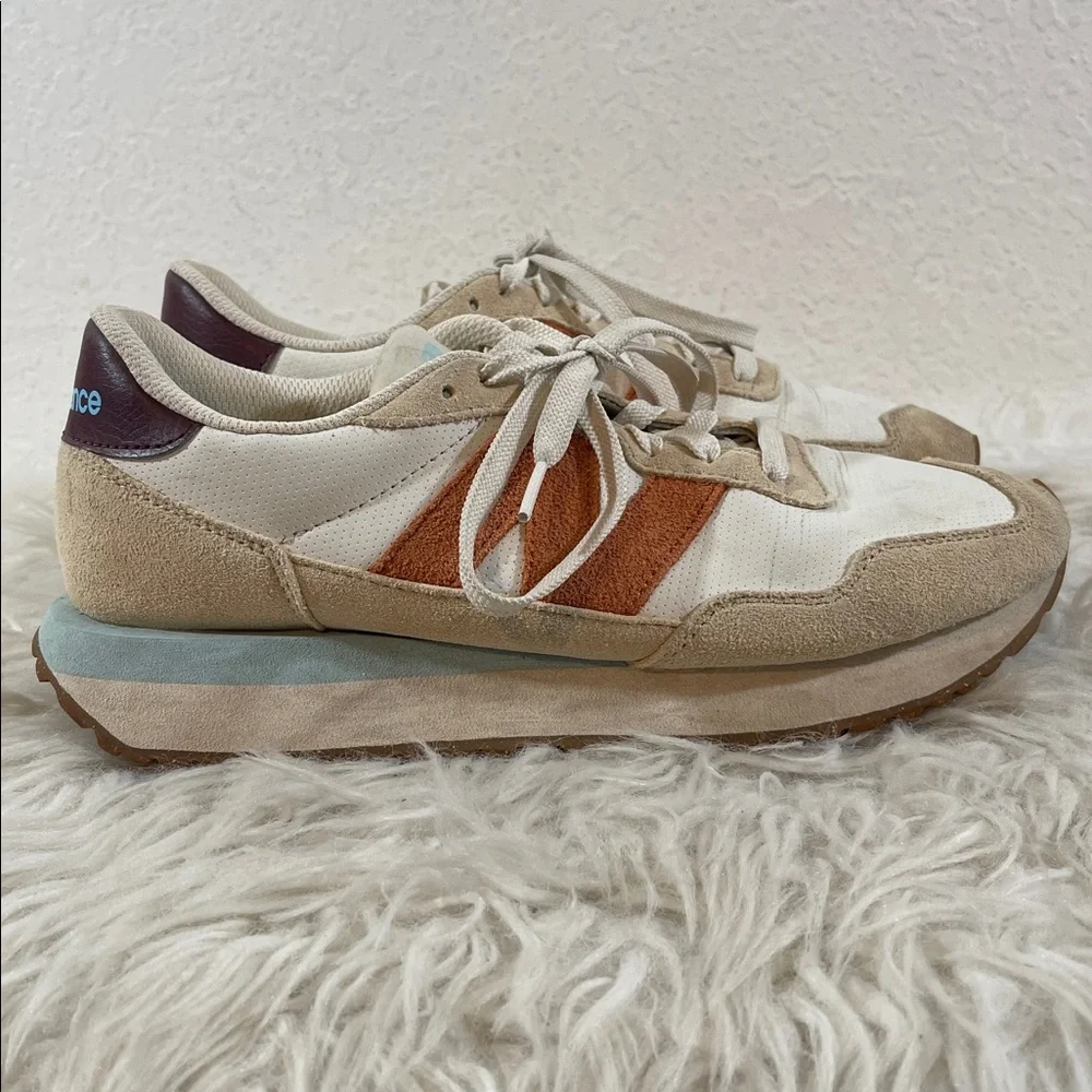 NEW BALANCE 237 SEA SALT SOFT COPPER' Size 9 Sneakers - Picture 5 of 13